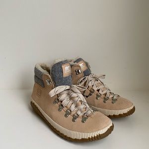 Sorel Out'N About Plus Conquest Boots Natural Tan